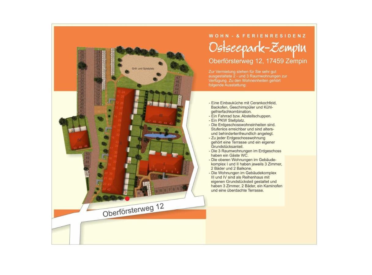 Zempin Ostseepark We 08 _Insel Use Bagian luar foto